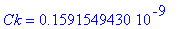 TABLE([C1 = .100e-6, R4 = 2000.000000, A0 = .1e6, R1 = 3028.430161, ft = .1e7, R5 = 4000.000000, type = ES1, R2 = 28000.00000, R3 = 14000.00000, Ck = .1591549430e-9])