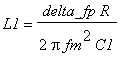 L1 = delta_fp*R/(2*Pi*fm^2*C1)