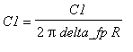 C1 = C1/(2*Pi*delta_fp*R)