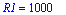 R1 = 1000